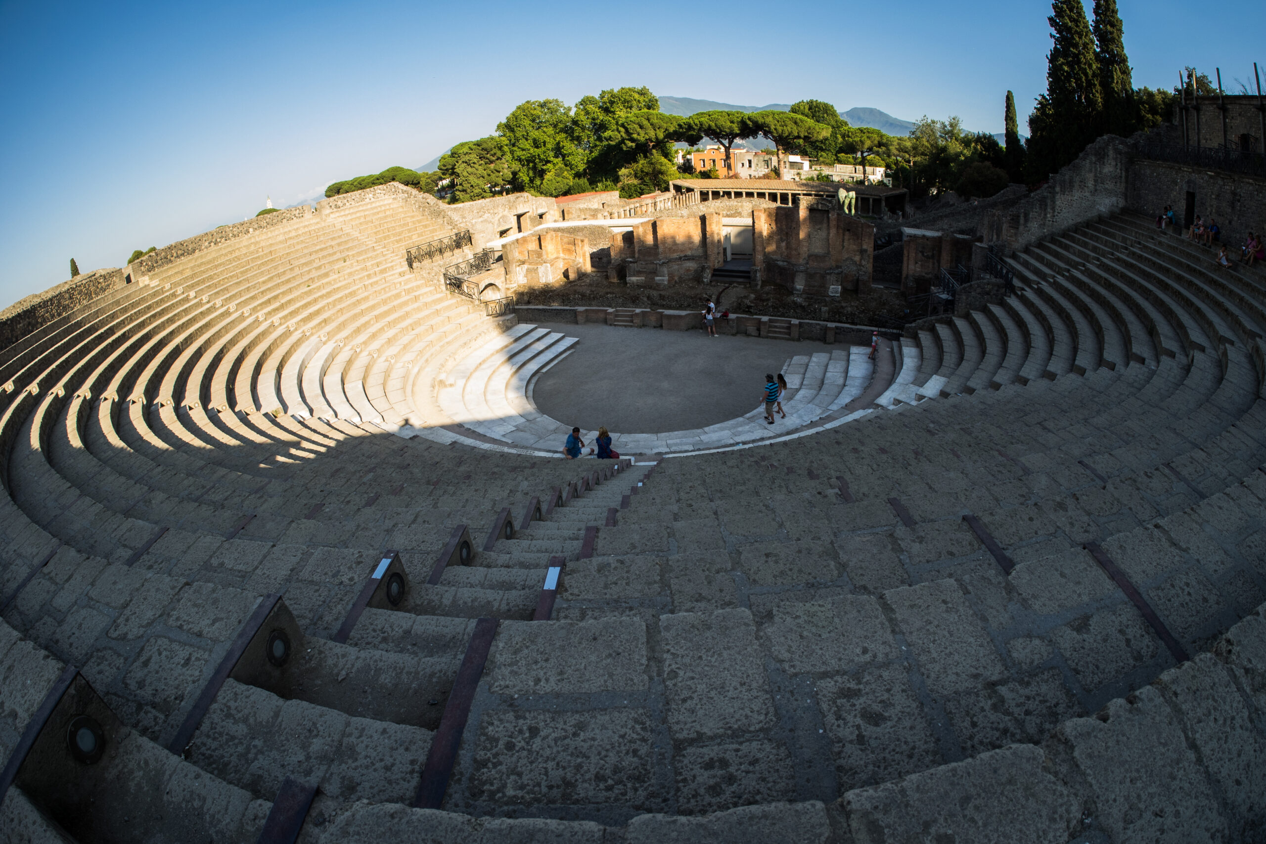 L'amphithéâtre romain de Pompéi, le plus ancien amphithéâtre en pierre du monde