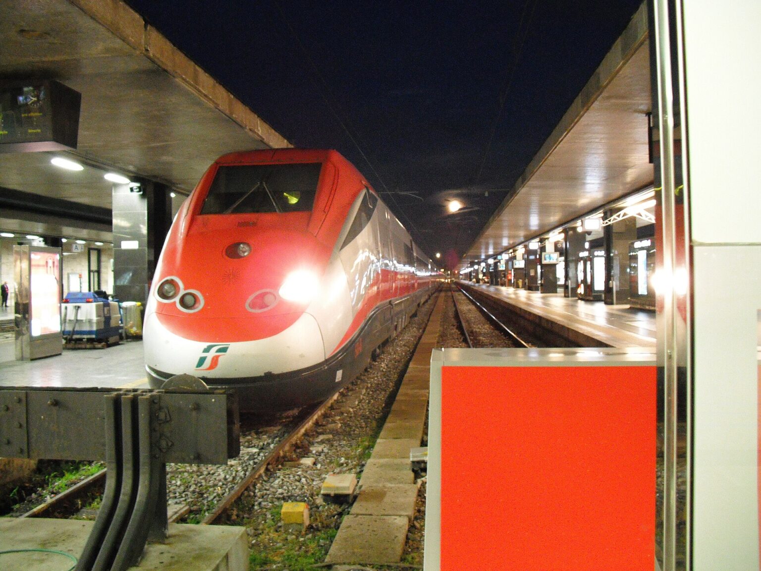 Un Frecciarossa en gare de Roma Termini